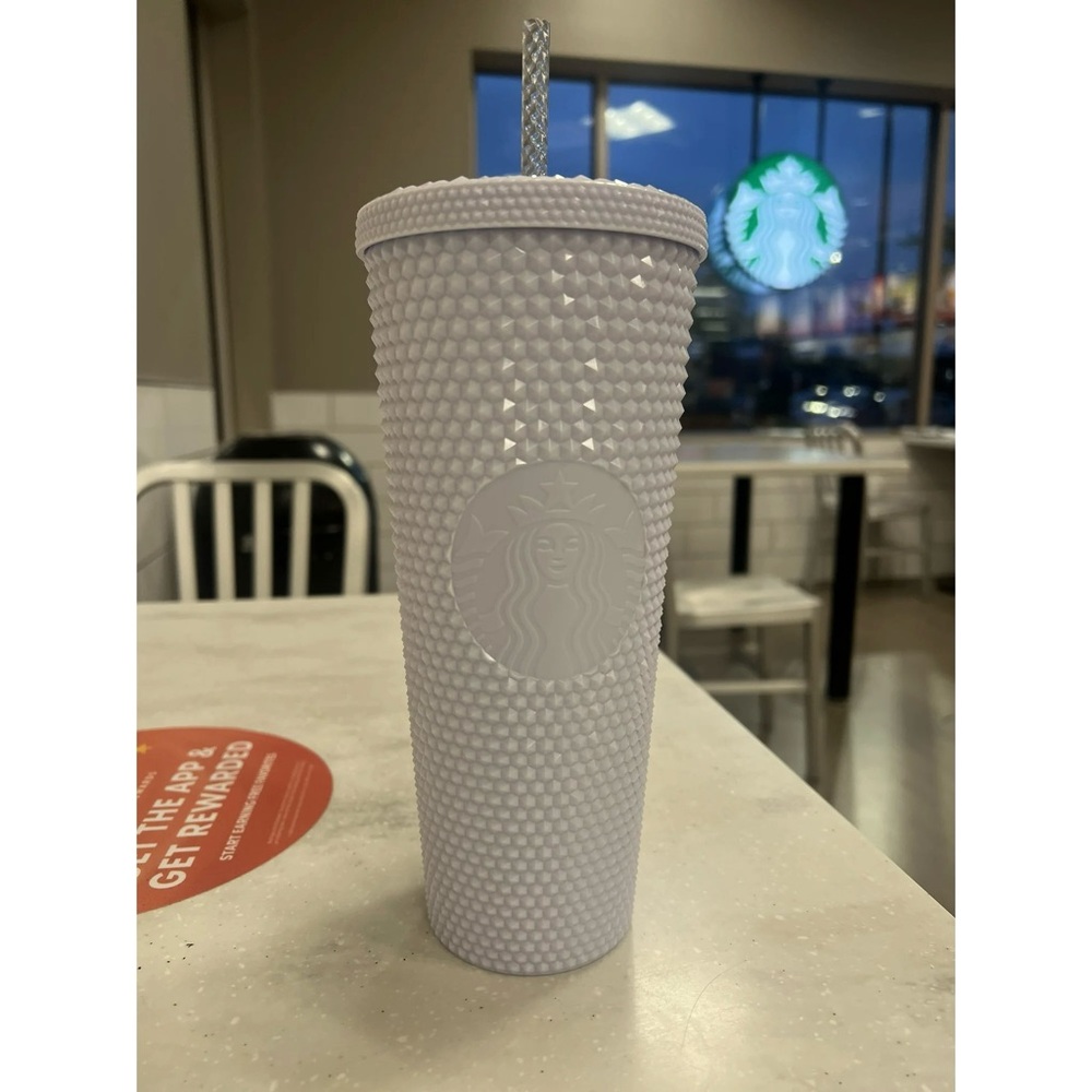 Starbucks Lavender Studded Tumbler